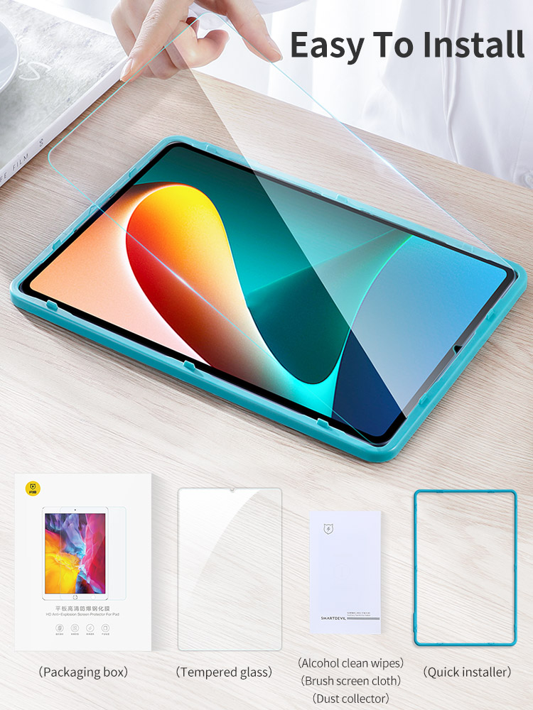 SmartDevilالزجاج المقسى ل شاوم - مراجعة Screen Alignment Tool وسعره