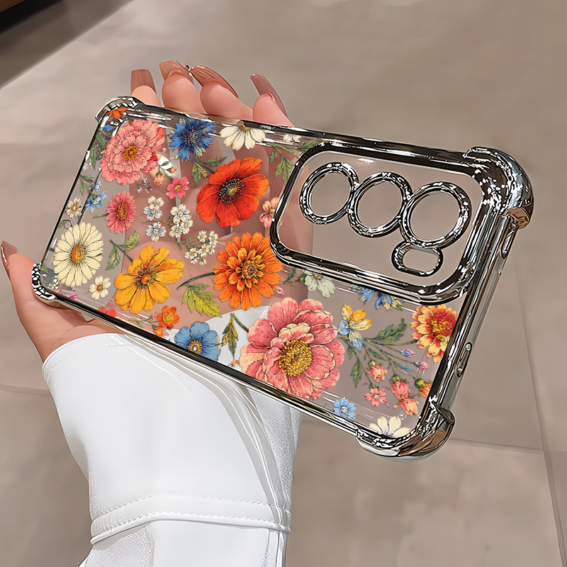 غطاء هاتف بنقشة زهور لهواتف OP - مراجعة Oppo A78 وسعره