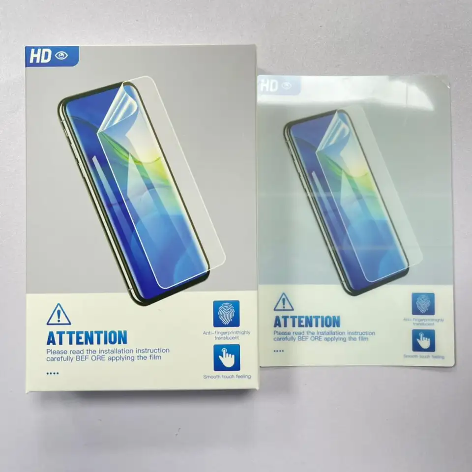 50 قطعة من واقي الشاشة المرن ا - مراجعة Flexible Tpu Film وسعره